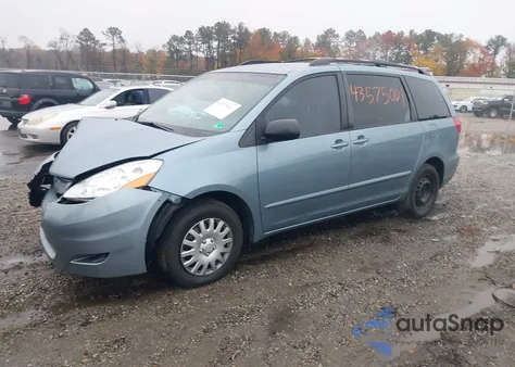 2007 Toyota Sienna Ce from USA, damaged, VIN 5TDZK23C67S031280